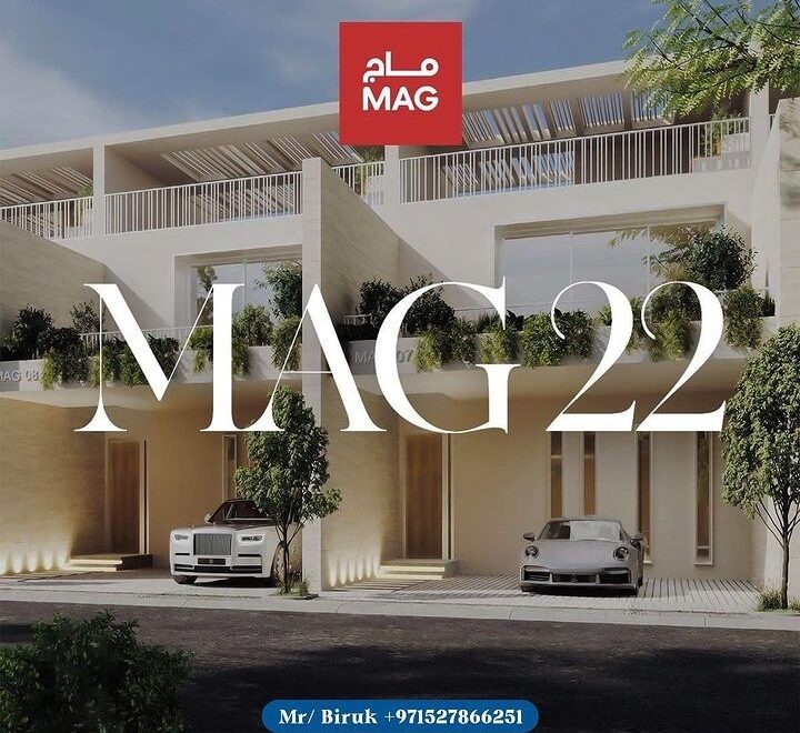 MAG 22; a new residential development of luxury townhouses in Meydan, Dubai