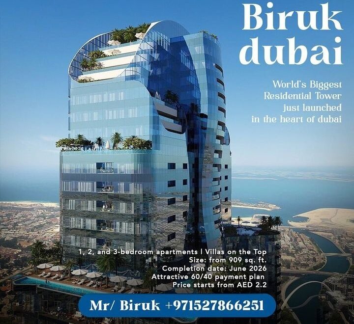 BIRUK DUBAI – Al Habtoor Tower 💎🌴
