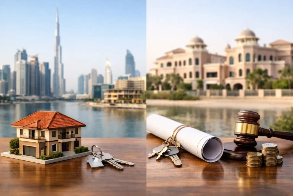 Freehold Versus Leasehold Dubai Properties